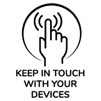 Keep in touch with your devices