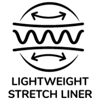 Lightweight stretch liner